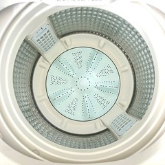 ご成約済み🤝 美品✨ AQUA クリアガラス ホワイト🐚  大きめ7kg 洗濯機 二人暮らしにも🫶🏻