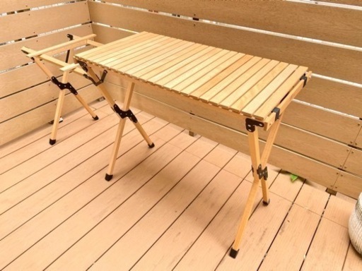 極美品⭐︎FIELDOOR⭐︎ウッドロールトップキッチンテーブル