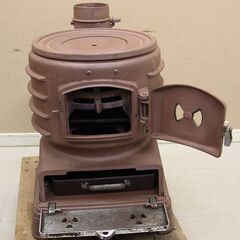 函館 日栄 鋳物ストーブ ダルマストーブ 保管品 レトロ (R2338kxwY)