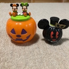 ハロウィン　ディズニー　空き容器