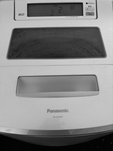 Panasonic製/8kg/全自動洗濯機 NA-SJFA805