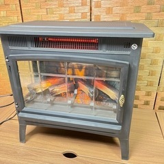 暖炉型 ファンヒーター DFI-5019-01 リモコン無し