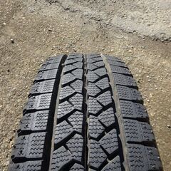 BS スタッドレス 165R13LT 6PR & マルチホイール J13×5 