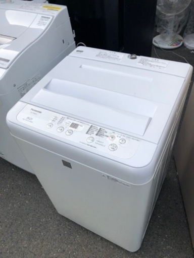 福岡市内配送設置無料　パナソニック 5．0kg全自動洗濯機 keyword キーワードホワイト NA-F50BE5