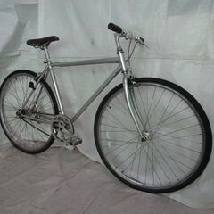 ピストバイク　700☓28C　シングルフリーギア　ピストバイク　管理NO.20231206-7