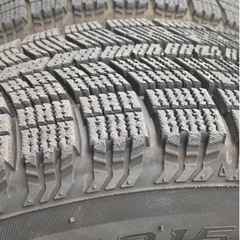 バリ溝! 195/65R15 スタッドレスタイヤ＋ホイールセット　