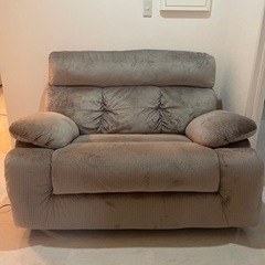 自動リクライニングカウチソファ　イエローボックス