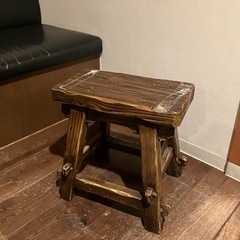 Wood Vintage Chair & Desk