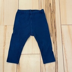 キッズ パンツ　ズボン ネイビー　紺 サイズ80 