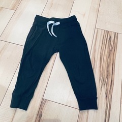 H&M キッズ パンツ　ズボン ブラック サイズ　1.5〜2才