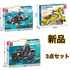 新品3点セット互換性レゴTRANSFORMERSブロック SWA...