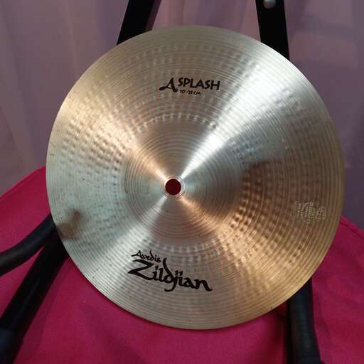【学割り】paiste　パイステ　ハイハット上下セットとAジルジャンスプラッシュ１０インチ 学割り】paiste パイステ ハイハット上下セットとAジルジャン