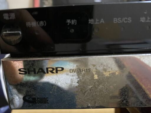 シャープ 160GB DVDレコーダー AQUOS DV-AR11