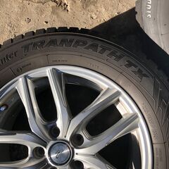 スタッドレスアルミホイール4本セット ナット付き しっかり山あり マツダCX-8に使用していました