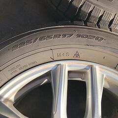 スタッドレスアルミホイール4本セット ナット付き しっかり山あり マツダCX-8に使用していました