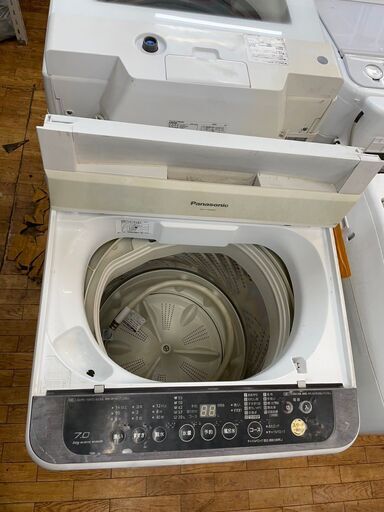 洗濯機　No.8023　パナソニック　2016年製　7kg　NA-F70PB9　【リサイクルショップどりーむ鹿大前店】