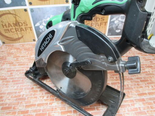 日立 C18DSL マルノコ 中古品 18V バッテリー×1 充電器 【ハンズ  