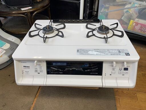 ガスコンロ　No.8045　パロマ　2016年製　LPガス　PA-360WHA-L　【リサイクルショップどりーむ鹿大前店】