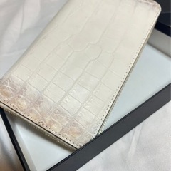 【ネット決済・配送可】クロコダイル　財布