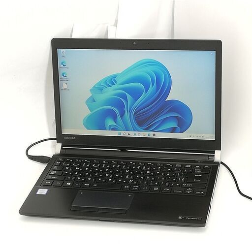 送料無料 高速SSD 13インチ ノートパソコン 東芝 R73/J 中古良品 第7世代Core i5 8GB 無線 Bluetooth Webカメラ Windows11 Office おまけ有