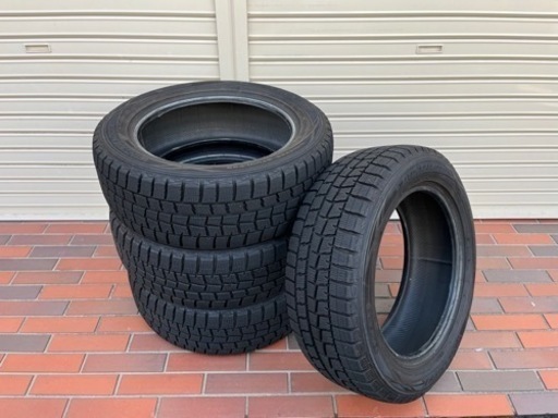 ★美品★DUNLOP ダンロップ 205/55R16 91Q スタッドレスタイヤ 4本セット 2019年製 引き取り歓迎！大阪発