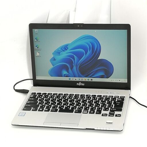 送料無料 日本製 13インチ ノートパソコン 富士通 S936/M 中古良品 第6世代 i5 高速SSD DVD 無線 Bluetooth webカメラ Windows11 Office