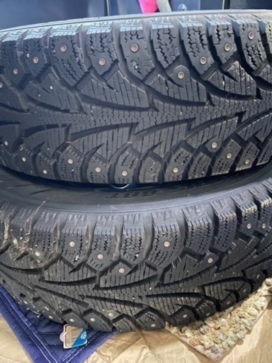 決まりました】15インチスパイクタイヤセット