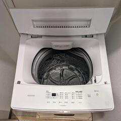 アイリスオーヤマ全自動洗濯機 6kg ホワイト 幅55.5cm