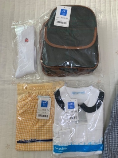 しんわ幼稚園制服 一式 セット サイズ120 新和幼稚園