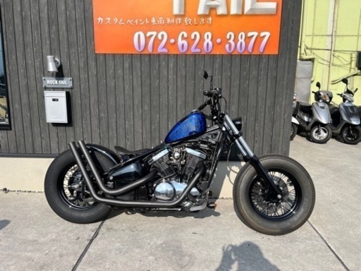 ★７５万円　バルカン400 フルカスタム！車検付き！セル1 実働車　カワサキ　バルカン　VN400A