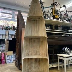 BY REUSE 出水店 出張買取•見積完全無料¥0】船型3分割インテリアラックWH