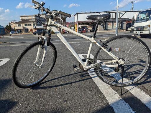 ブリジストン　ordina　クロスバイク　700×38c　外装21段　480mm　ホワイト　狭山市引取限定　整備済み