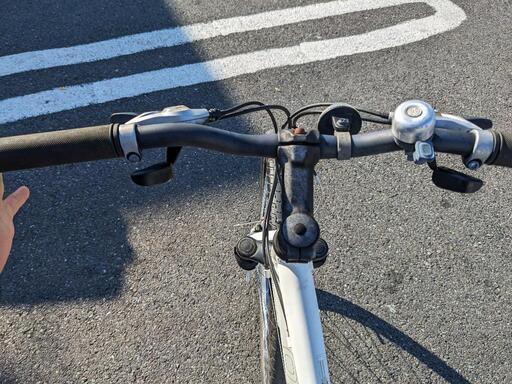 ブリジストンordinaクロスバイク700×38c外装21段480mmホワイト狭山市  