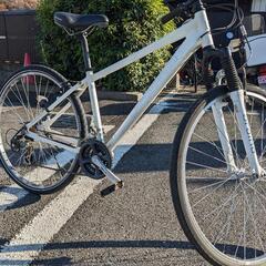 ブリジストン　ordina　クロスバイク　700×38c　外装21段　480mm　ホワイト　狭山市引取限定　整備済み