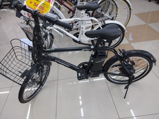 【21テクノロジー/電動自転車/20インチ電動自転車/ブラック/黒/未使用品/メーカー1年保証】