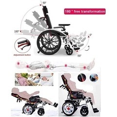 新品未使用 折り畳み式車椅子