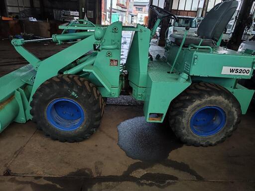 三菱WS200 ホイルローダー　タイヤショベル 本体税别 三菱WS200 ホイルローダー タイヤショベル 本体税别