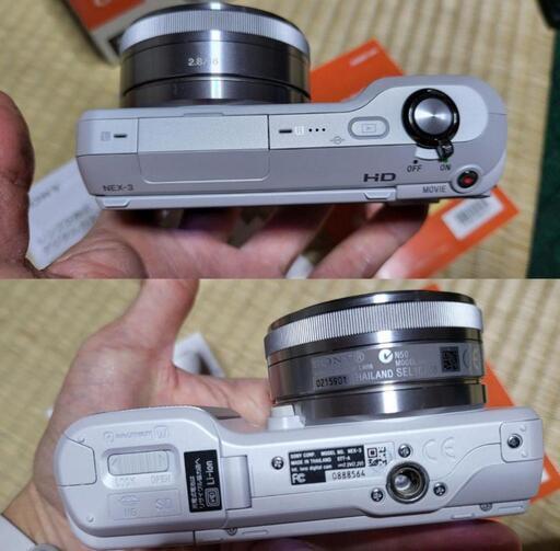 ーー美品　SONY NEX-3 レンズ2本、ストロボ　APS-Cサイズ直ぐに可能 ーー美品 SONY NEX-3 レンズ2本、ストロボ APS-Cサイズ直ぐに可能