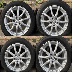 値下げしました！215/55R17  スタッドレスタイヤ➕アルミ...