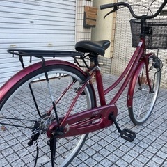 26インチ自転車】変速なし 前後タイヤ新品❗️ブリヂストン製タイヤ