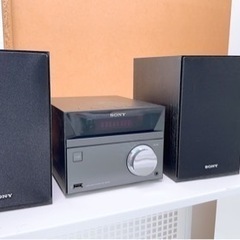 SONY ミニコンポ(ウォークマン・CD対応) CMT-SBT40