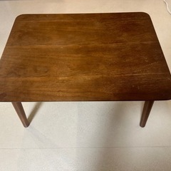 ニトリ 木製ローテーブル