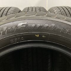 新車外し YOKOHAMA BluEarth E51A 225/60R17 17インチ 夏タイヤ 4本 20年製 アルファード ヴェルファイア等　(MTM268) クレジットカード QRコード決済可能