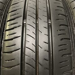 DUNLOP ENASAVE EC300+ 165/60R15 15インチ 夏タイヤ 4本 19年製 バリ溝