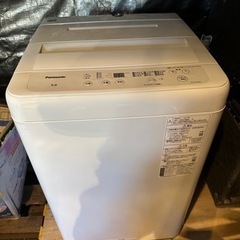 2021年製✨パナソニック　5.0kg  洗濯機　NA-F50BE9