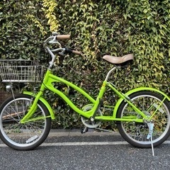 【ネット決済】自転車 緑