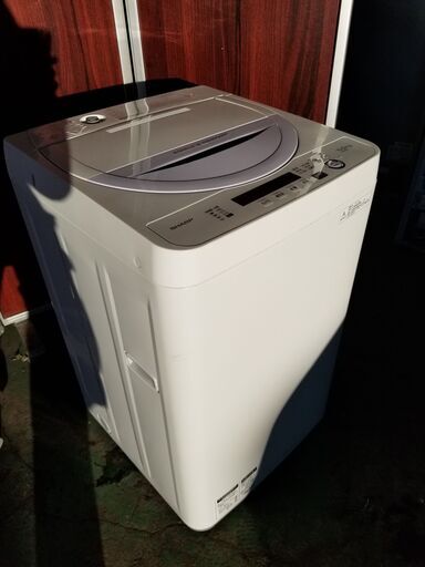 シャープ　5.5kg　洗濯機　ES-GE5A-V　2017年製