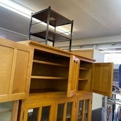 BY REUSE 出水店 出張買取•見積完全無料¥0】ウスイ木工 食器棚