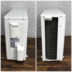 🔷🔶🔷WY9/45 SHARP シャープ ルームエアコン AC-258FT 室外機 AU-258FTY 2018年製 おもに8畳 100V リモコン付 プラズマクラスター 省エネ◆🔷🔶🔷