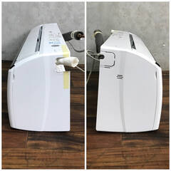 🔷🔶🔷WY9/45 SHARP シャープ ルームエアコン AC-258FT 室外機 AU-258FTY 2018年製 おもに8畳 100V リモコン付 プラズマクラスター 省エネ◆🔷🔶🔷